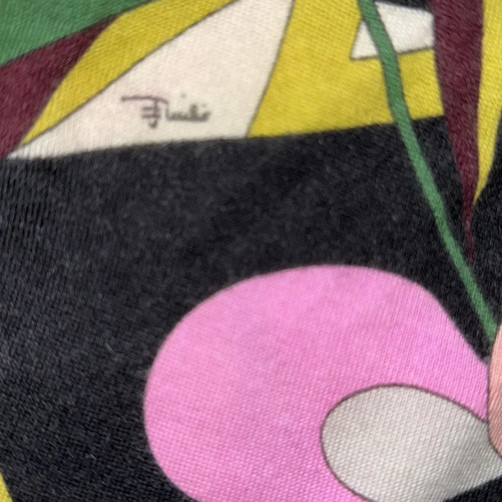 Emilio Pucci authentic 100% cashmere V-neck button-down sweater sz S/M - Picture 9 of 9